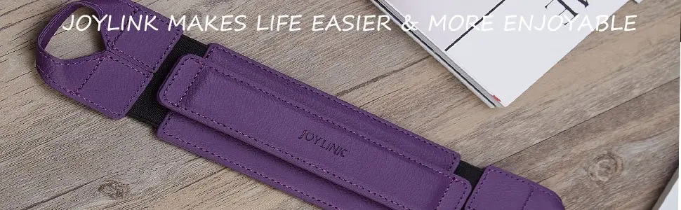 JOYLINK Универсальный держатель для планшета с ремешком для iPad всех 7,9~ 8,4 дюймовых планшетов Поворотная на 360 градусов кожаная ручка с эластичной ручкой