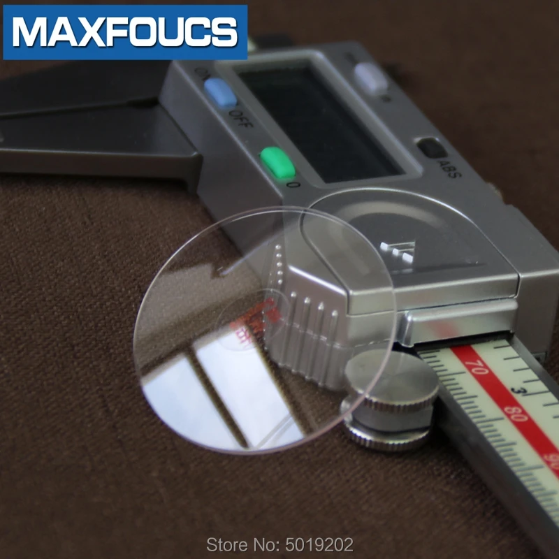 Watch glass Anti-scratch sapphire Double dome Thick 1.5/1.4/1.7mm diameter  30 mm to  39.5 mm Crystal Transparent  1 piece