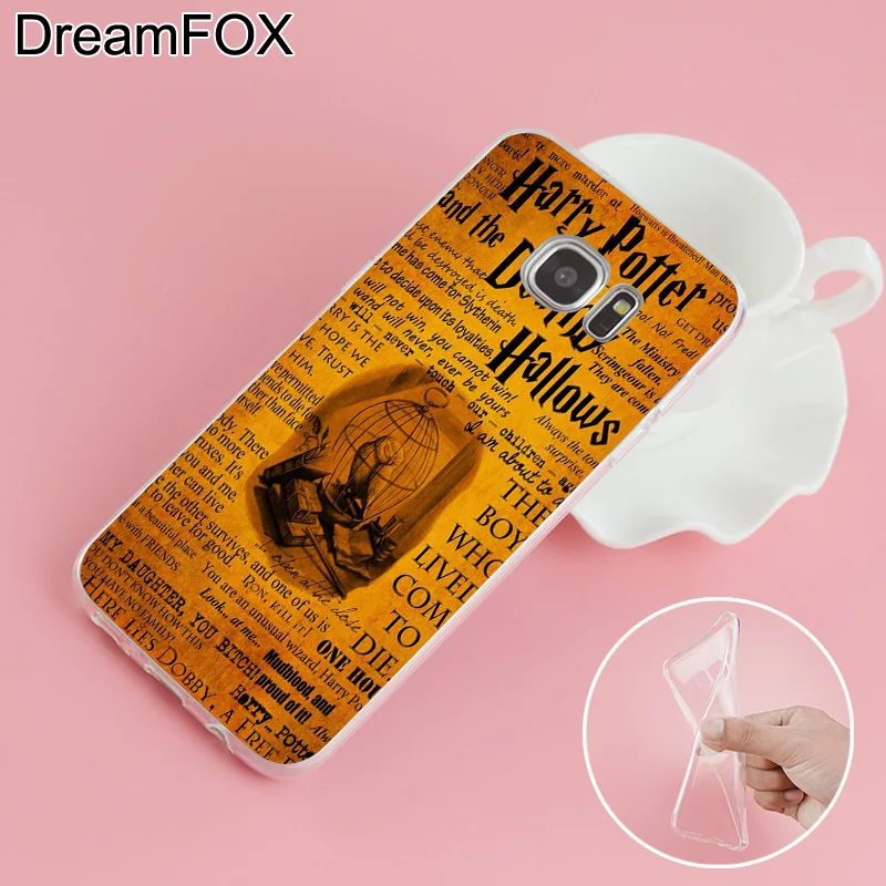 DREAMFOX L373 Harry Potter Coque Soft TPU Silicone Case Cover For Samsung Galaxy Note S 3 4 5 6 7 8 9 Edge Plus Grand Prime |