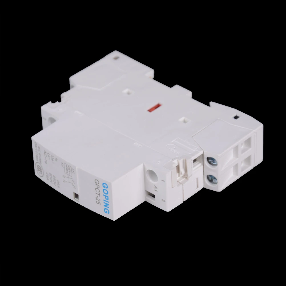 2P 2NO GPCT 25A 220V 50/60HZ Din rail бытовой модульный контактор переменного тока 2N|Соединители|