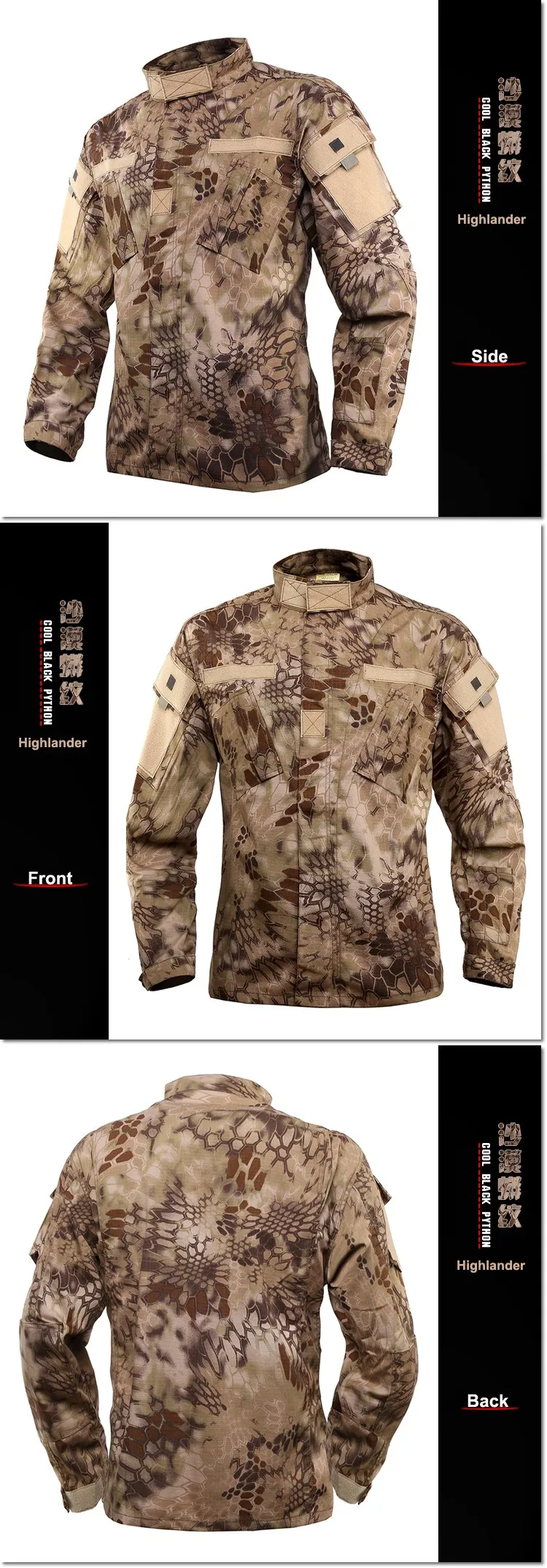 NEW MCBK Military BDU uniforms/ Multical Black tactical BDU uniforms(jacket& pants) tactical cargo pants uniform