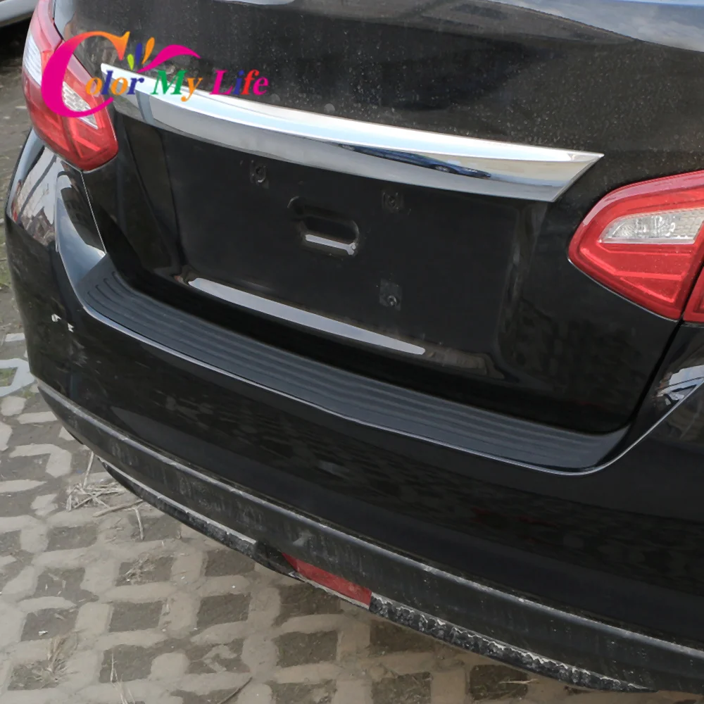 Автомобильный Стайлинг черная резиновая задняя крышка для KIA RIO K2 K3 K4 K5 Optima Sportage R