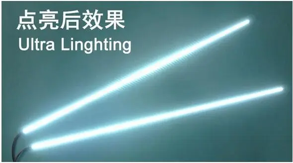 10шт 23,6" 530мм 540мм 24" Набор регулируемой яркости светодиодной подсветки для обновления панели дюймового ЖК-дисплея с трубкой CCFL на светодиоды.