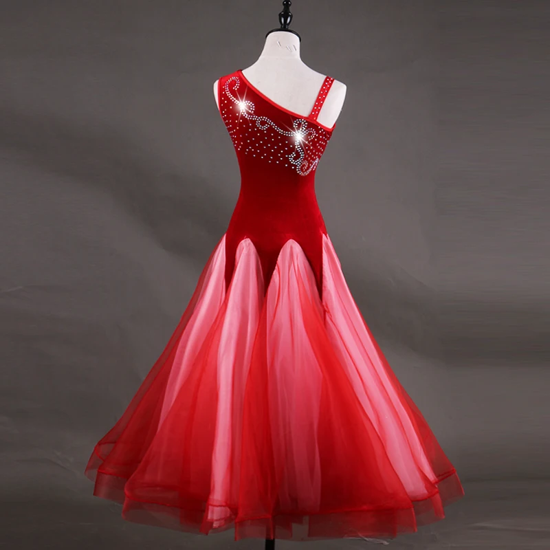 Платье для бальных танцев размеры D0178 Стразы | Тематическая одежда и униформа