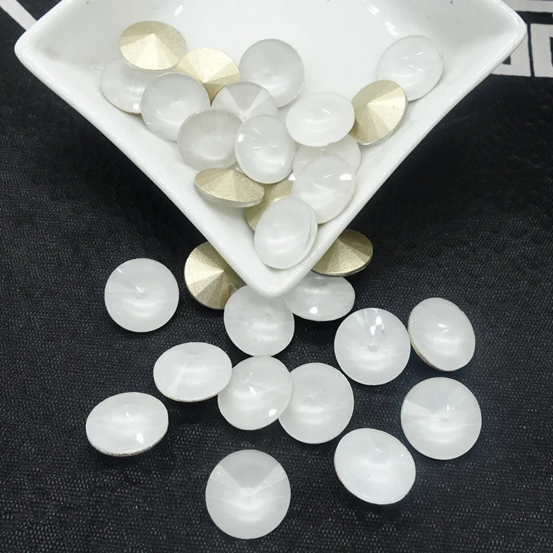 Оптовая продажа новые элементы мокко стразы искусственные кристаллы круглые