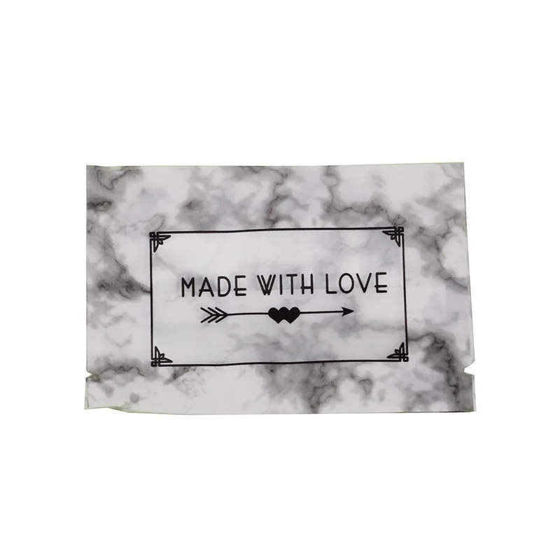 

1000pcs Flower Tea Baking Candy Cookies Packaging Bags Small Plastic bag party favor pocket love pattern