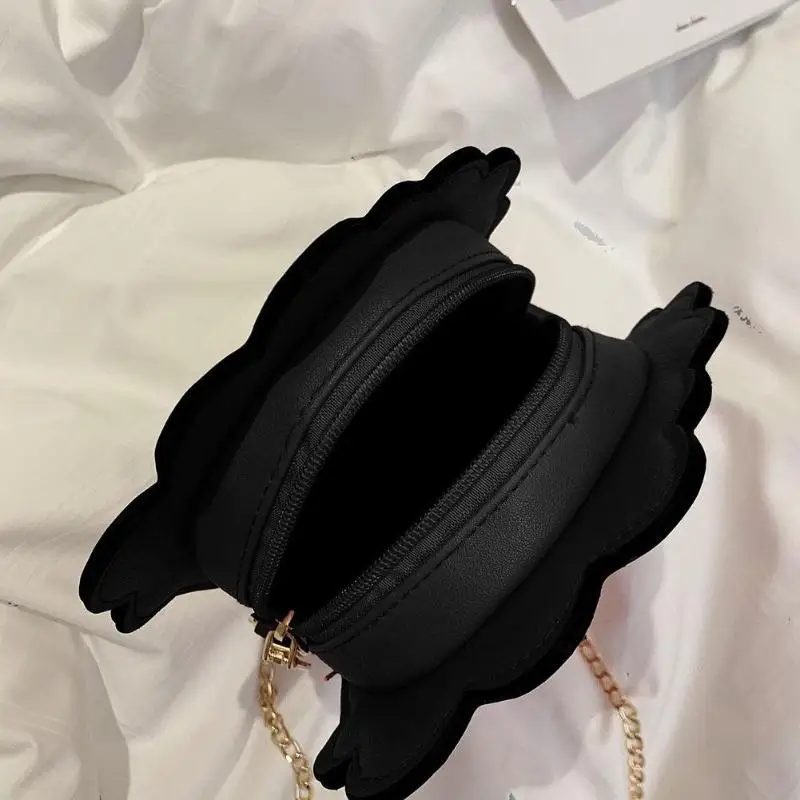 Cartoon Fun Popcorn Shaped Women Shoulder Bags Chain Shoulder Bags Messenger Crossbody Bags Sac A Main Lovely Phone Money Kilala