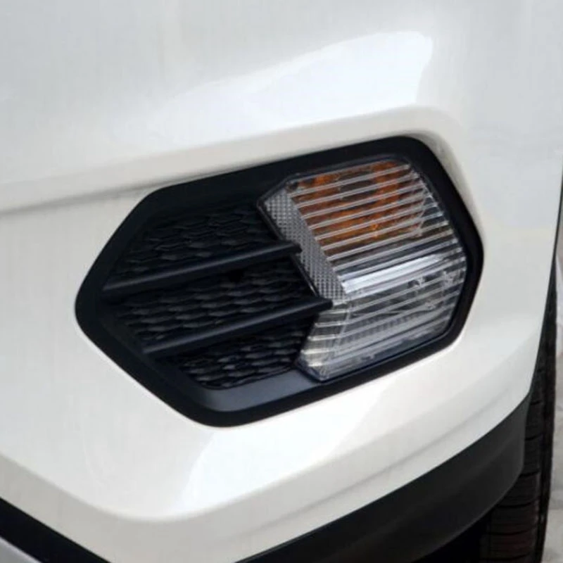 Для Ford Escape/Kuga 2017 2018 передняя противотуманная фара Крышка хромированная лампа
