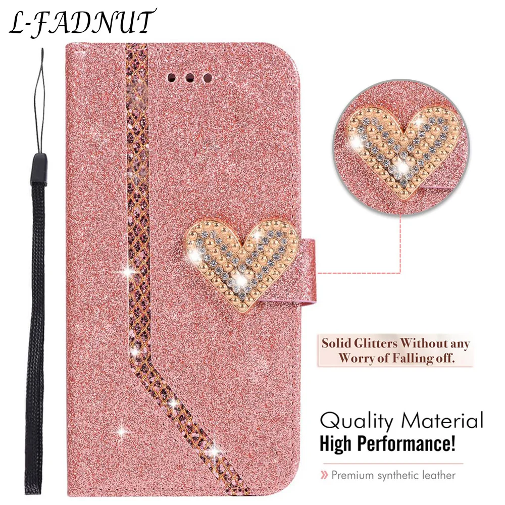 L FADNUT для Huawei P20 Lite чехол Mate 20 Pro роскошный элегантный милый блестящий со стразами