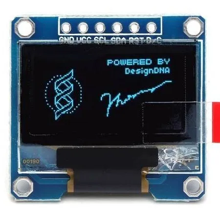 1 шт. белый 6pin 128X64 O светодиодный ЖК-дисплей светодиодный модуль 0,9" IEC IIC SPI связь