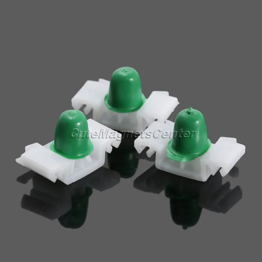 50 шт. автомобильный Стайлинг накладная полоса для бампера автомобильные зажимы