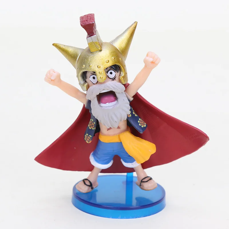 Экшн фигурки аниме One Piece Q Version Dressrosa Luffy Chopper Rebecca zoro Brook из ПВХ коллекционная