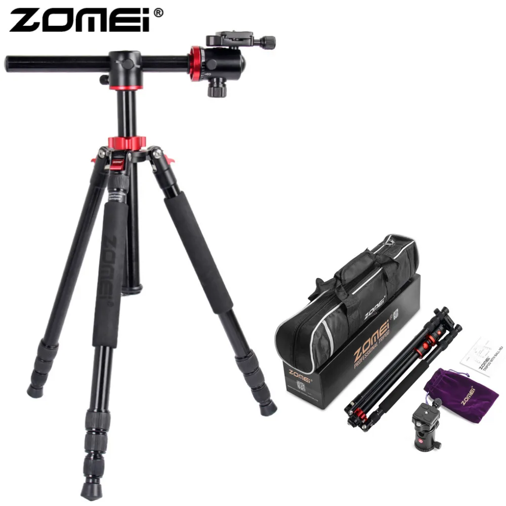 Штатив ZoMei M8 75 дюймов, профессиональный горизонтальный штатив с шаровой головкой для камеры Canon DSLR DV, видеокамера, проектор
