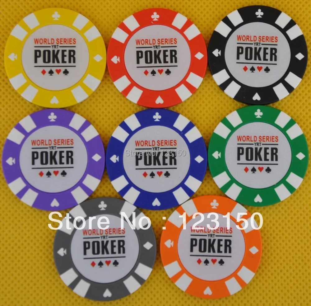 

PN-8005 50pcs/pack Clay 14g Poker Chips insert metal