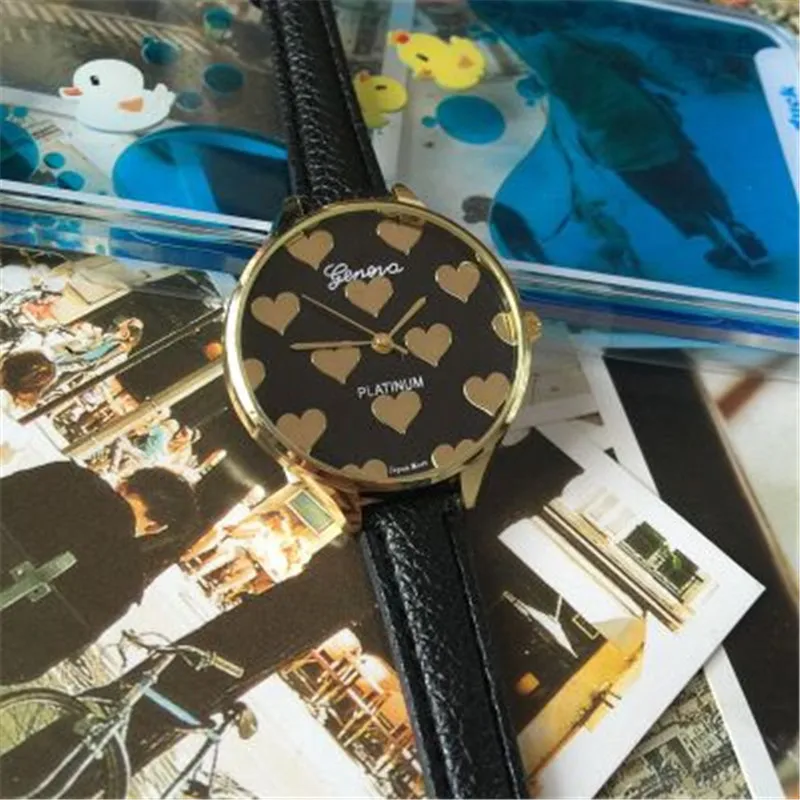 Популярные взрывобезопасные модели женских часов Geneva love dial от производителей