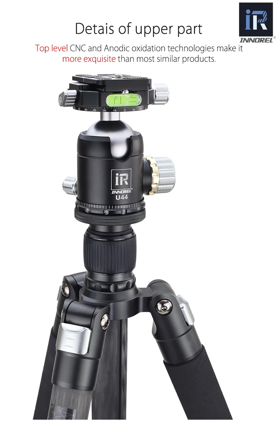 INNOREL RT85C Профессиональный СУПЕР карбоновый штатив для цифровой DSLR камеры сверхмощный стенд двойной панорамный шаровой головкой монопод