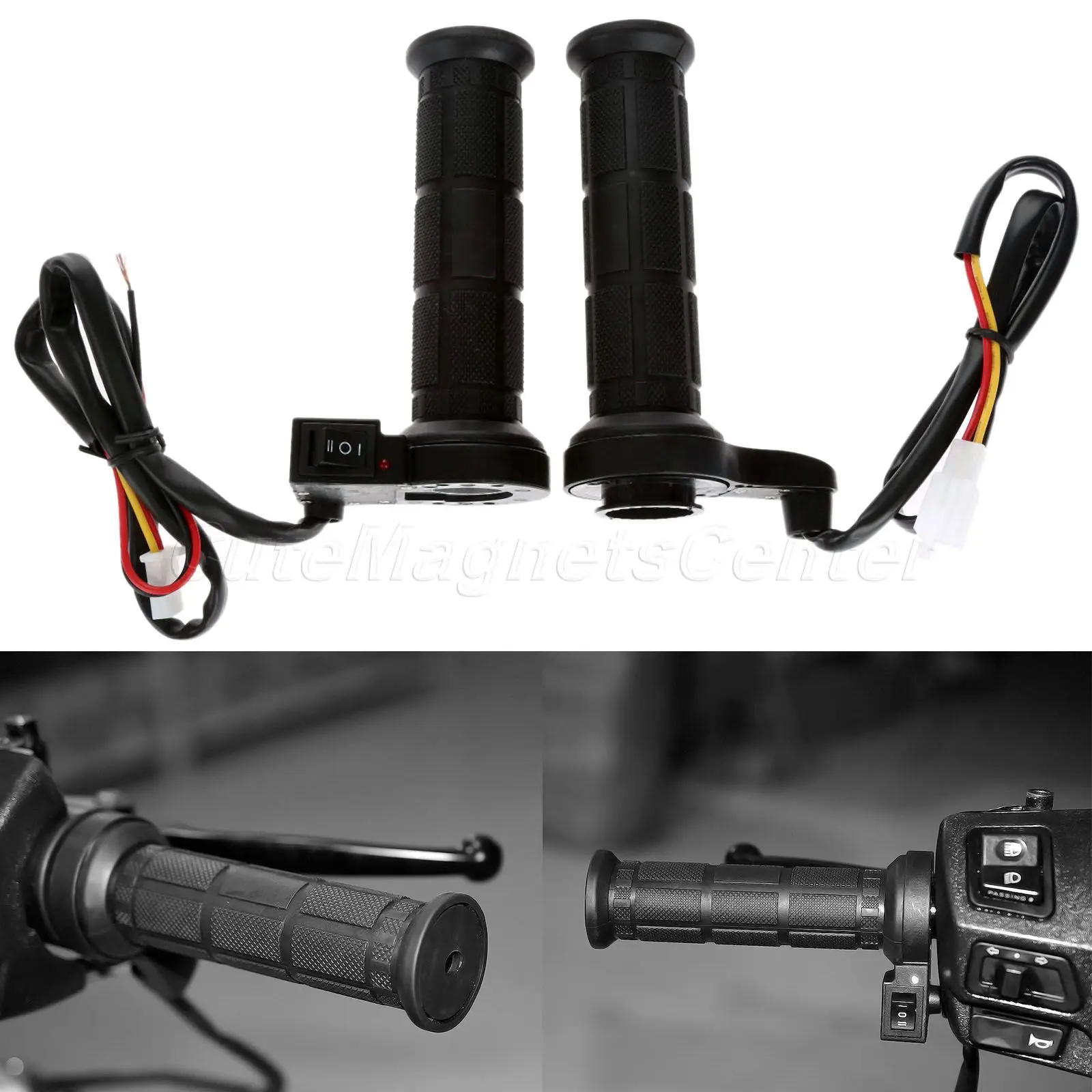 Универсальные Теплые ручки для мотоцикла квадроцикла 22 мм 7/8 дюйма|grip handlebar|grips for