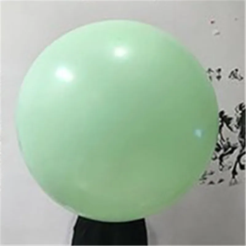 Mint 1 шт. 3" гигантский мгновенной проявки Macaroon воздушные шары 18 дюймов конфеты светильник Румяна латексные воздушные шары для дня рождения, свадьбы, годовщины вечерние Декор - Цвет: Mint