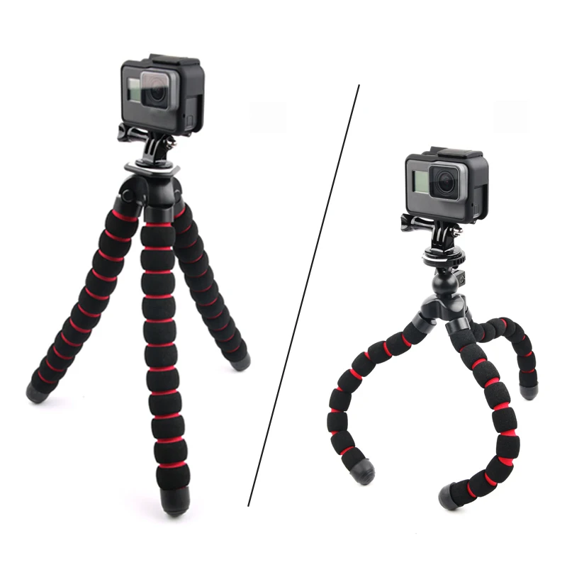 Штатив осьминог гибкий мини штатив с пауком для iPhone GoPro Canon Nikon Sony|Чехлы экшн-камер|