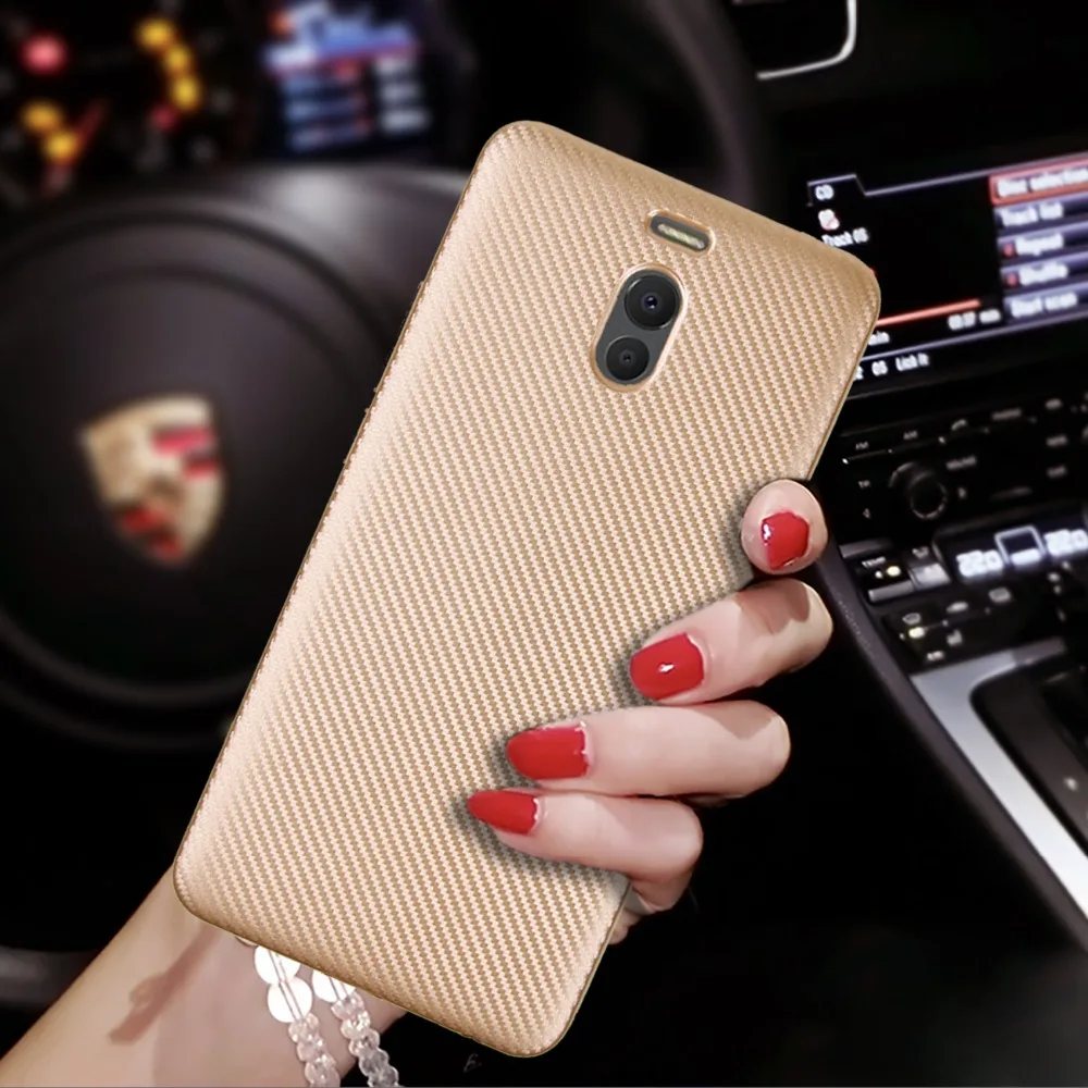 Чехол для M6 Note, Премиум резиновый защитный чехол из углеродного волокна противоударный мягкий ТПУ гелевый Чехол для телефона для Meizu Note 6