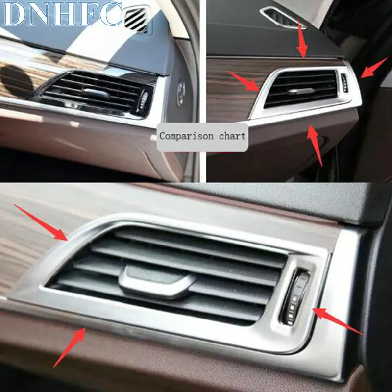 

DNHFC украшение на выходе кондиционера для автомобиля 2 шт./компл. для BMW 5 series 520 525 530 540 G30 G31 2017 2018 LHD