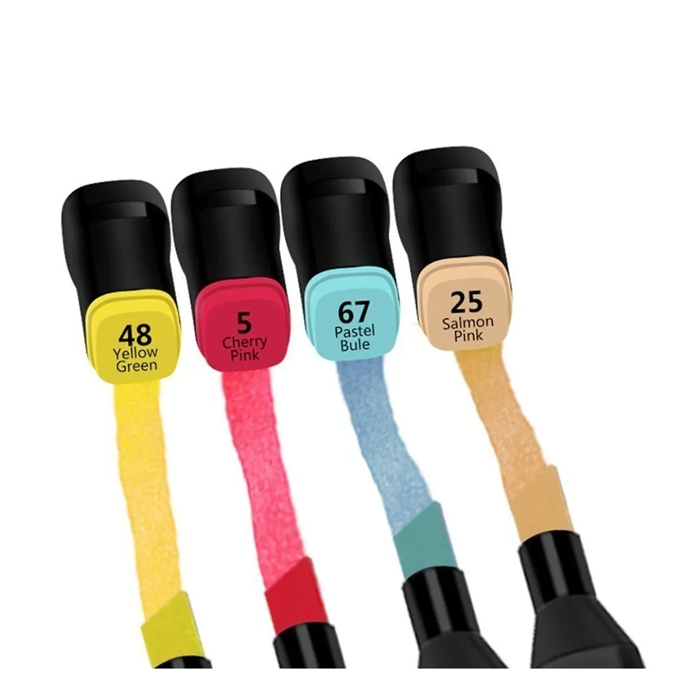 Горячие LSH три поколения pen set двойной головкой на спиртовой масляной основе 60 и 80
