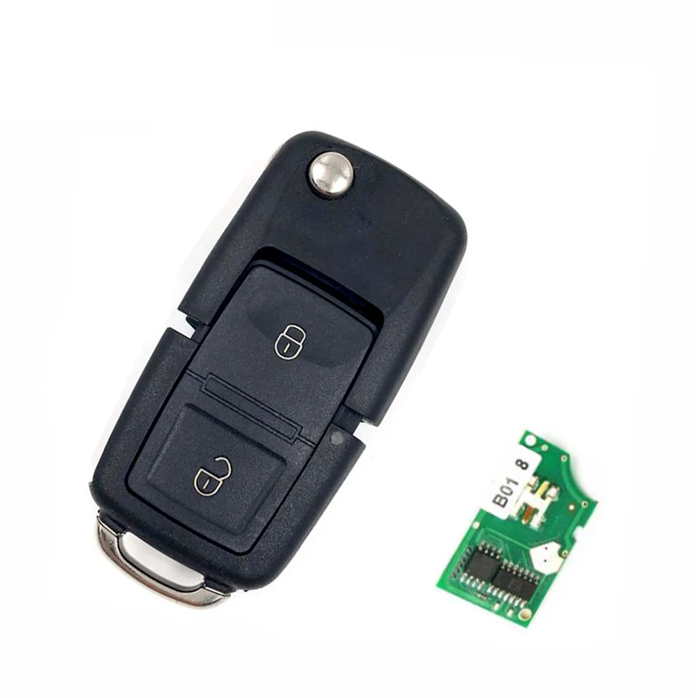OkeyTech 5 шт./лот B01 2 KD пульт дистанционного управления ключ для VW B5 стиль B серии