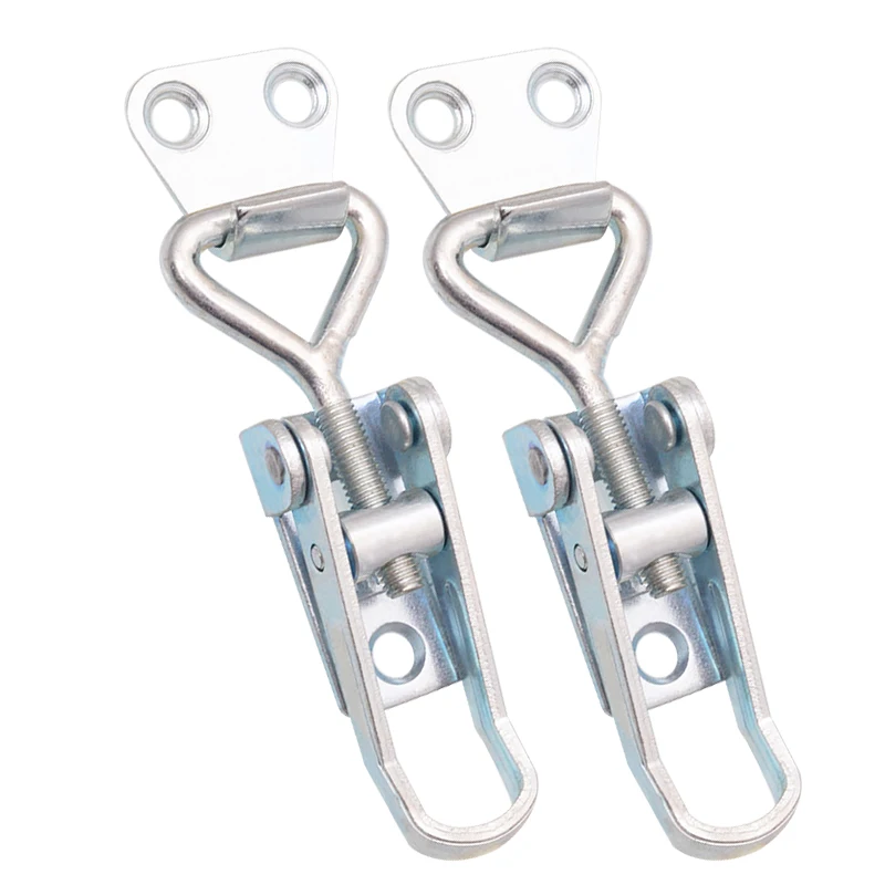 2 шт. синяя оцинкованная регулируемая застёжка тогл с монтажными отверстиями