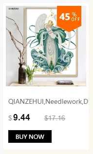QIANZEHUI, Рукоделие, сделай сам, Весенняя королева, наборы для вышивания крестиком, наборы для вышивания крестиком, настенная домашняя Декорация