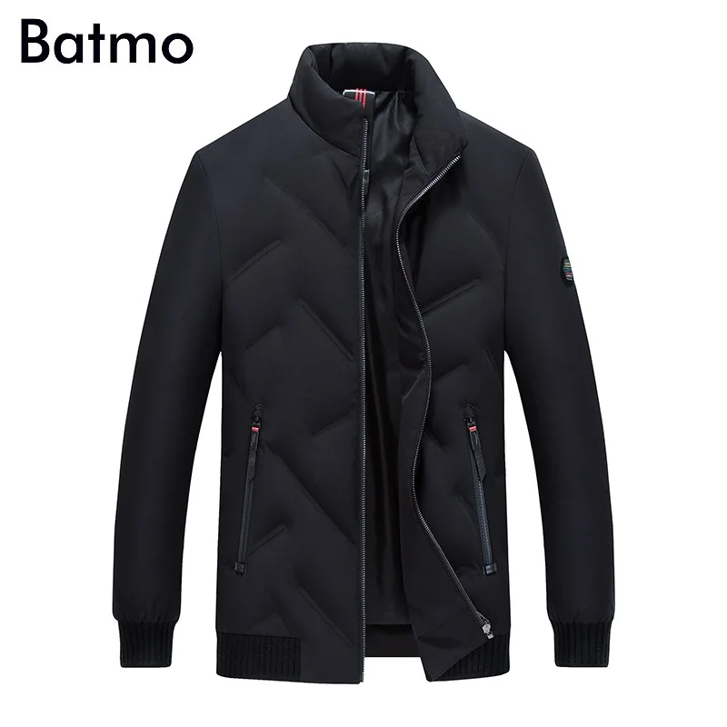 Batmo 2018 Новое поступление высокое качество 90% белые пуховики на утином пуху