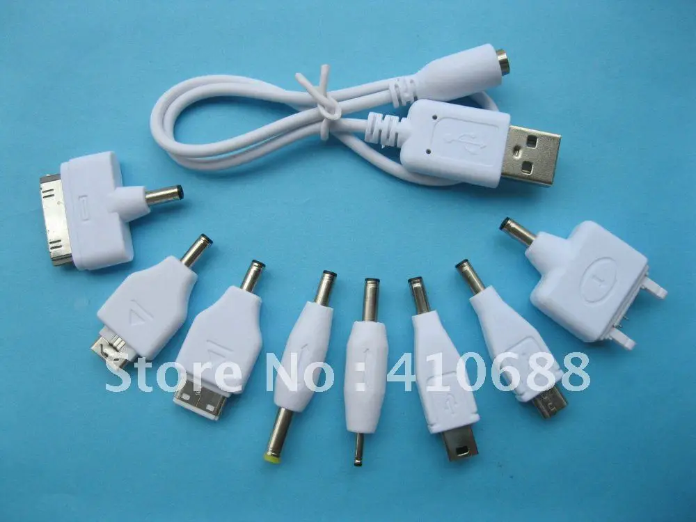 1 компл. USB штекер к 8 DC разъем питания зарядное устройство адаптер кабель для