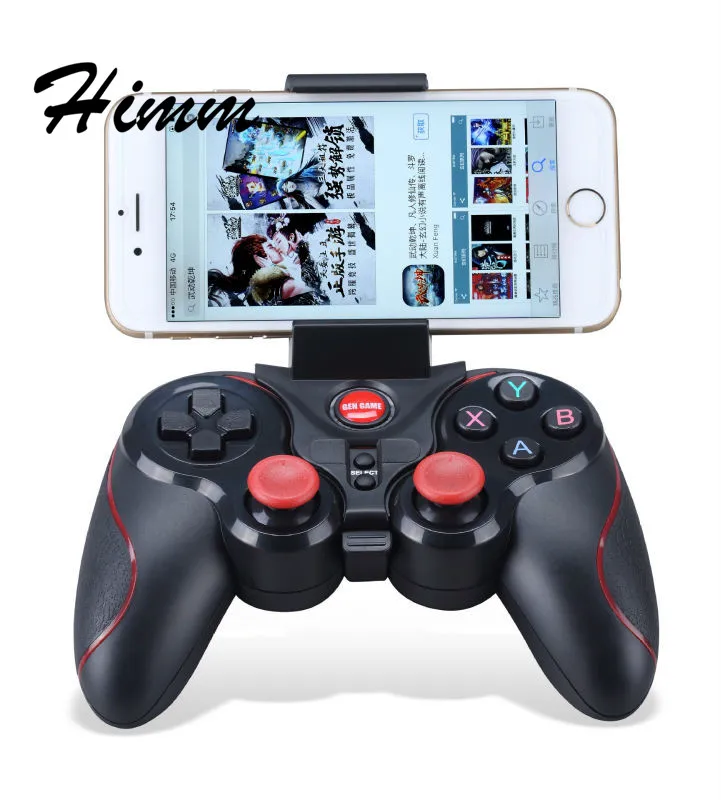 GEN GAME S5 Wireless 3.0 Bluetooth Gamepad Remote Control Joystick PC Game Controller With Holder | Электроника