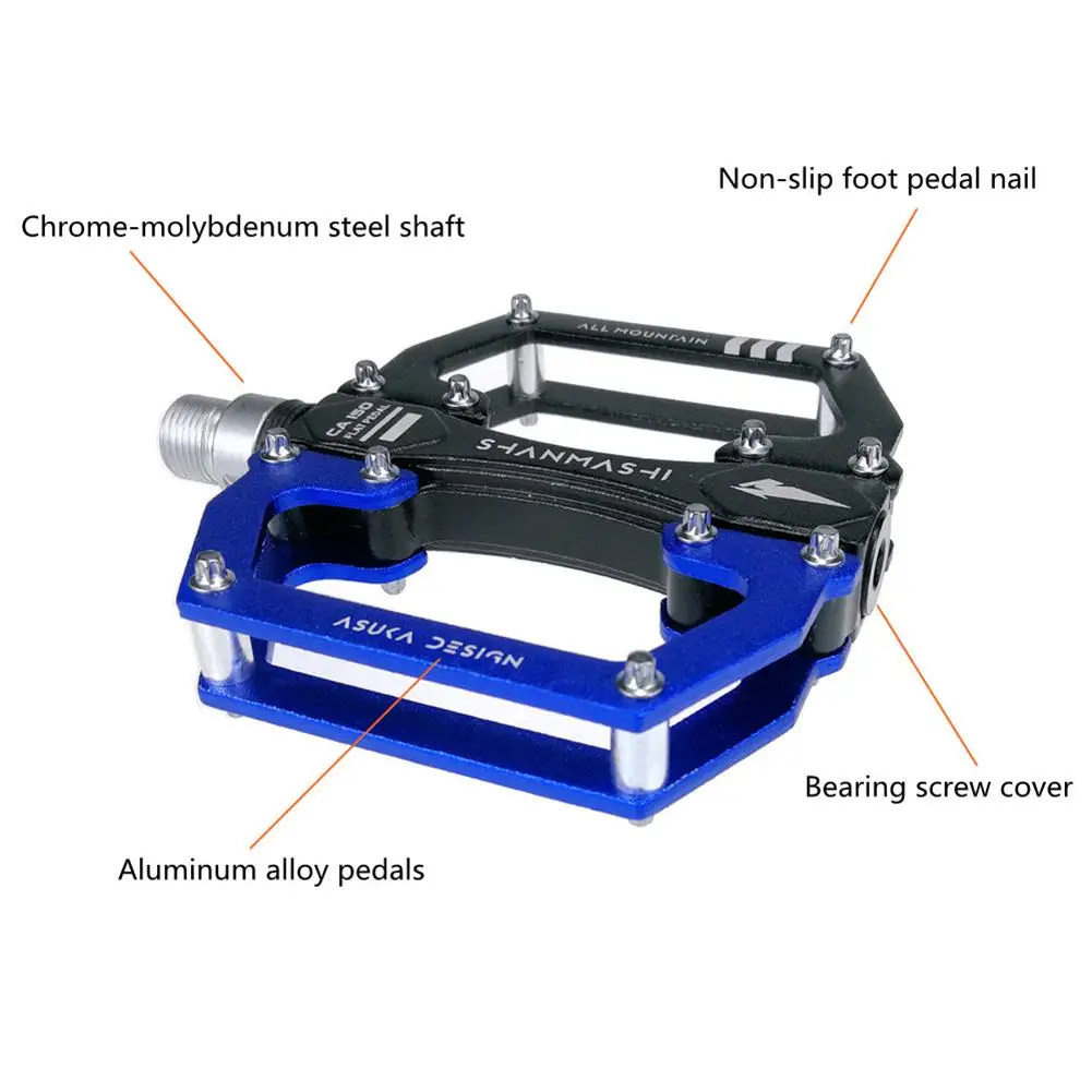

Professional Hight Quality MTB Mountain BMX Bicycle Bike Pedals Cycling Sealed Bearing Pedals Pedal