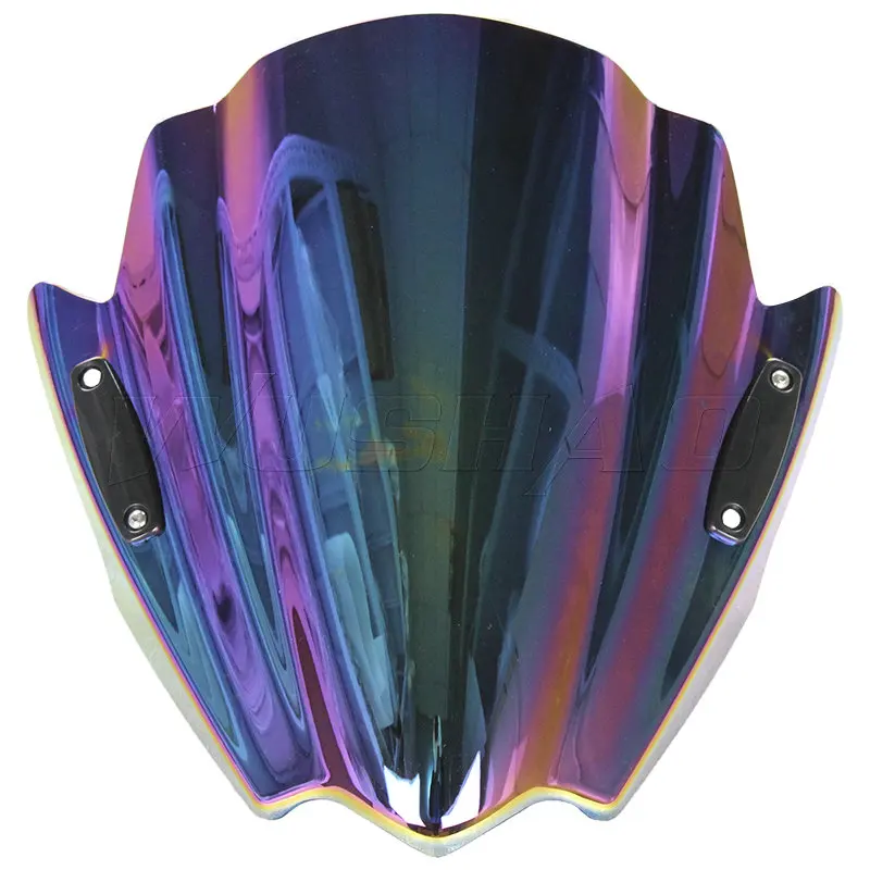 Уличный внедорожный мотоцикл велосипеды Рули лобовое стекло для 2009- Yamaha XJ6 XJ6N FZ16 FZ16S FZ-S16 XJ 6 FZ 16 12, 13, 14 лет - Цвет: Black Iridium