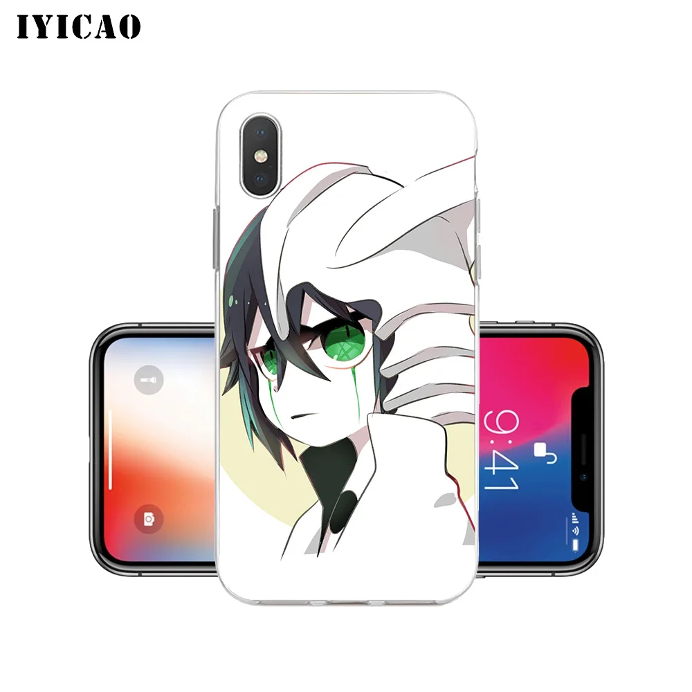 IYICAO Ichigo BLEACH Мягкий силиконовый чехол для телефона iPhone X XR XS MAX 6 6s 7 8 Plus 5 5S SE TPU