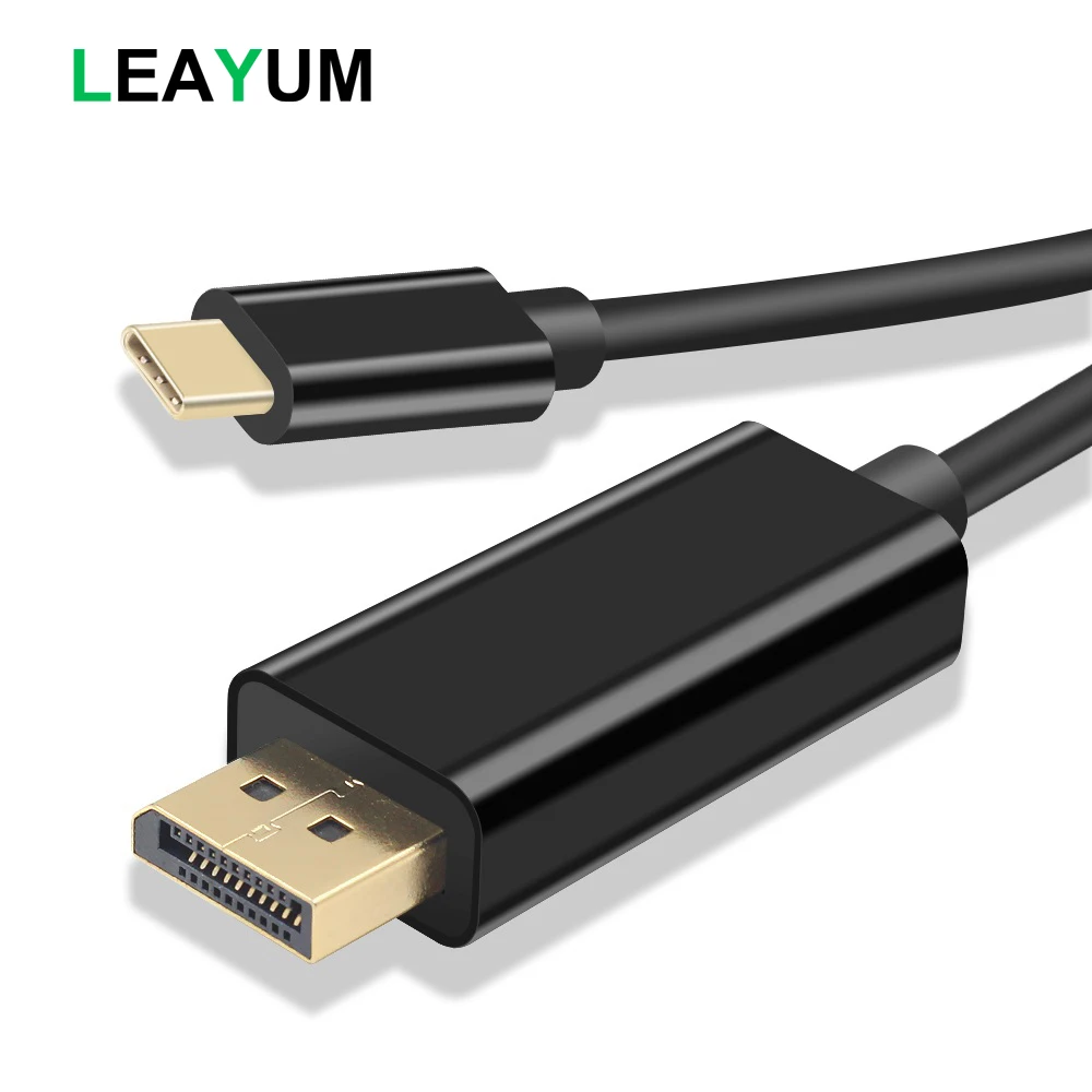 1 8 м USB C для дисплея Порт DP кабель type 4K 60Hz Huawei Mate 10 Macbook Air Pro 2016/2017 Dell XPS 13/15 samsung S8|dp