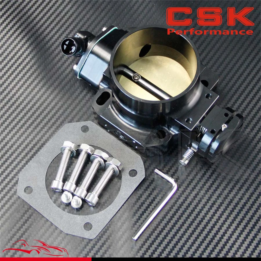 Обновленный корпус дроссельной заслонки 70 мм + TPS для Honda Civic Integre D/B/F/H Series Black|70mm