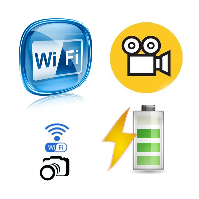 Беспроводная мини-камера ночного видения с Wi-Fi экраном 1,5 дюйма Novatek 96650, карманная полицейская камера с петлей, мини DV DVR