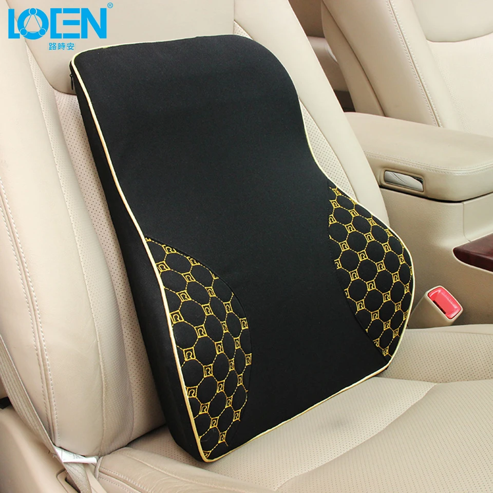 Автомобильные аксессуары хлопковая поясничная Подушка с эффектом памяти