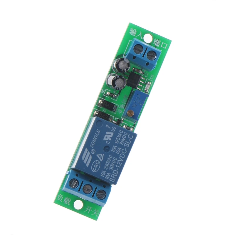 12 В постоянного тока сигнальный триггер задержка выключение таймер реле Модуль