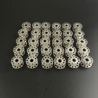 high quality 30pcs metal bobbins spool sewing craft tool stainless steel sewing machine bobbins spool for brother janome singer