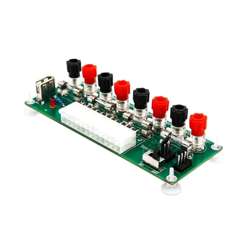 Электрическая схема 24 контакта ATX Benchtop компьютерный блок питания модуль