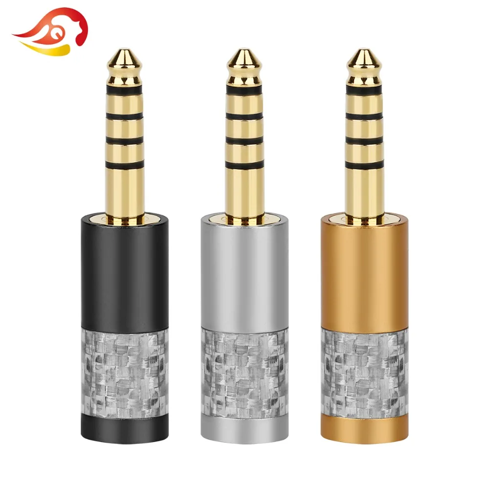 QYFANG 4 мм 5 полюсов наушники HiFi контактный разъем аудио Jack адаптер для сращивания NW