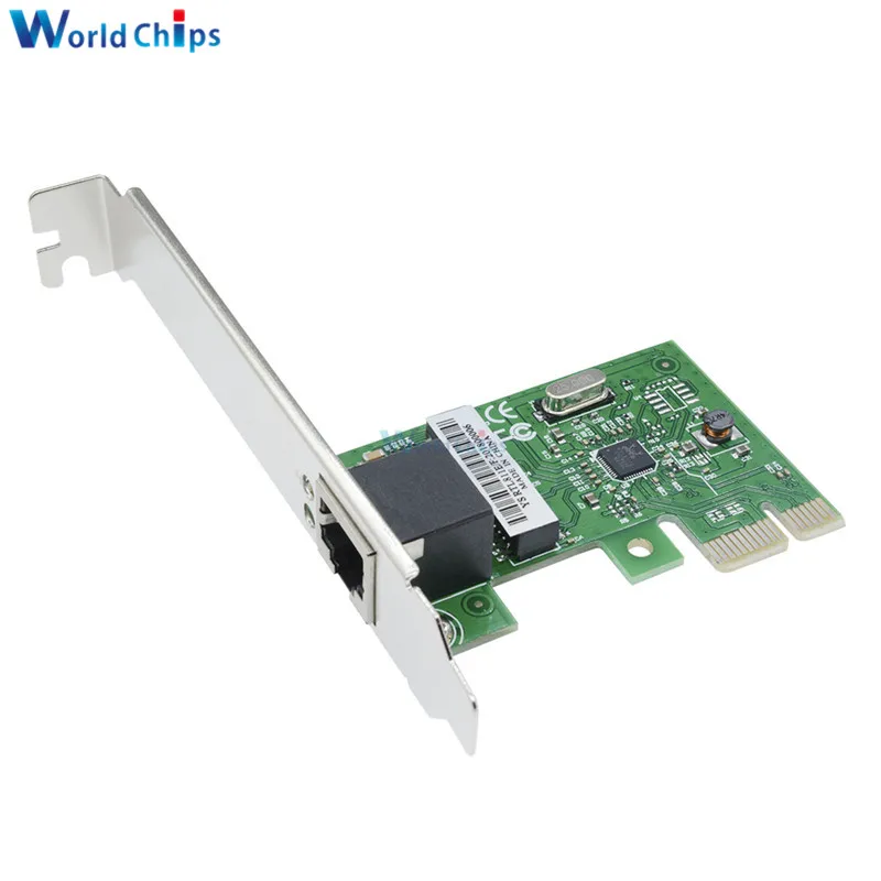 Сетевая карта 1000 Мбит/с Gigabit Ethernet PCI Express PCI-E 10/100/1000 м стандартный адаптер RJ45 LAN