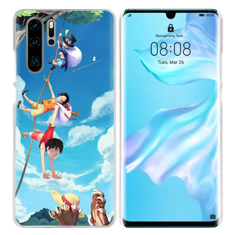 Luff цельный чехол для huawei P20 P30 P Smart Nova 4 3i P10 P9 P8 mate 10 20 lite Pro Mini Жесткий PC аниме чехол для телефона