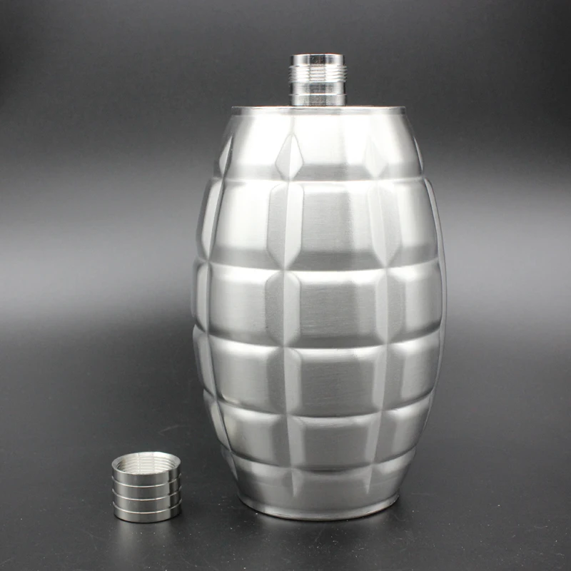 Ygc dl64 64 унц. нержавеющая сталь llandmines Sharp плоская фляжка|flask|flask hip |