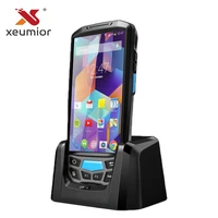 android 7 0 4g handheld computer pos data terminal collector wifi bluetooth uhf nfc rfid reader pda barcode scanner with display
