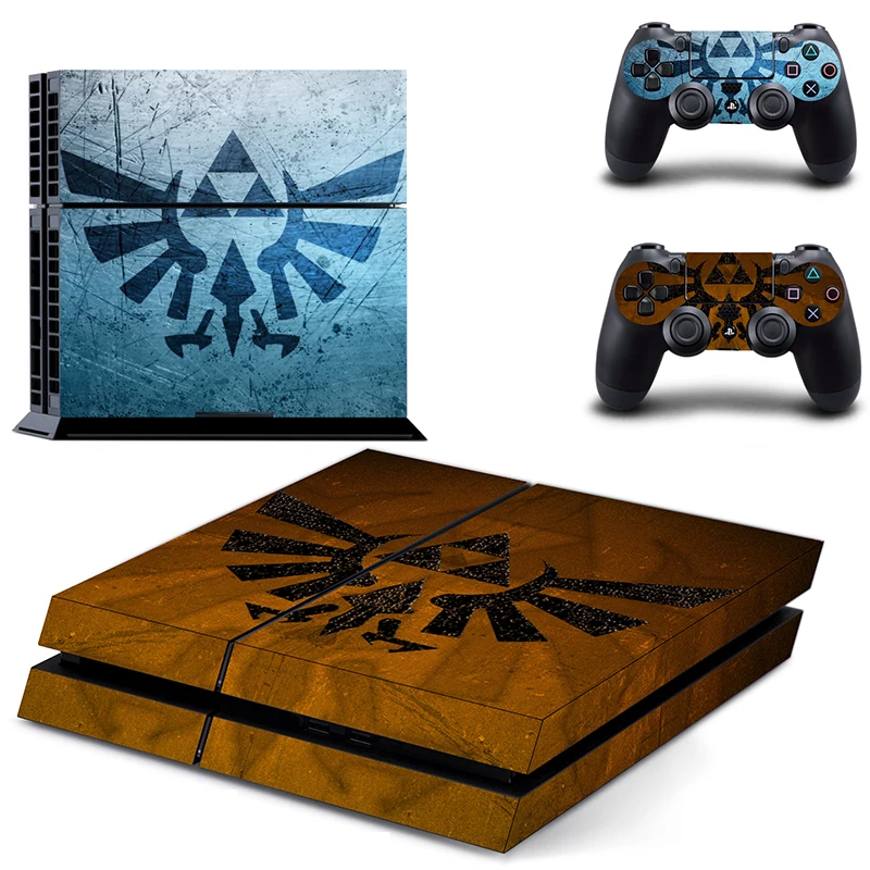 Новая легенда о Зельде стиль кожи Наклейка Обложка для Playstation 4 PS4 консоли и крышки