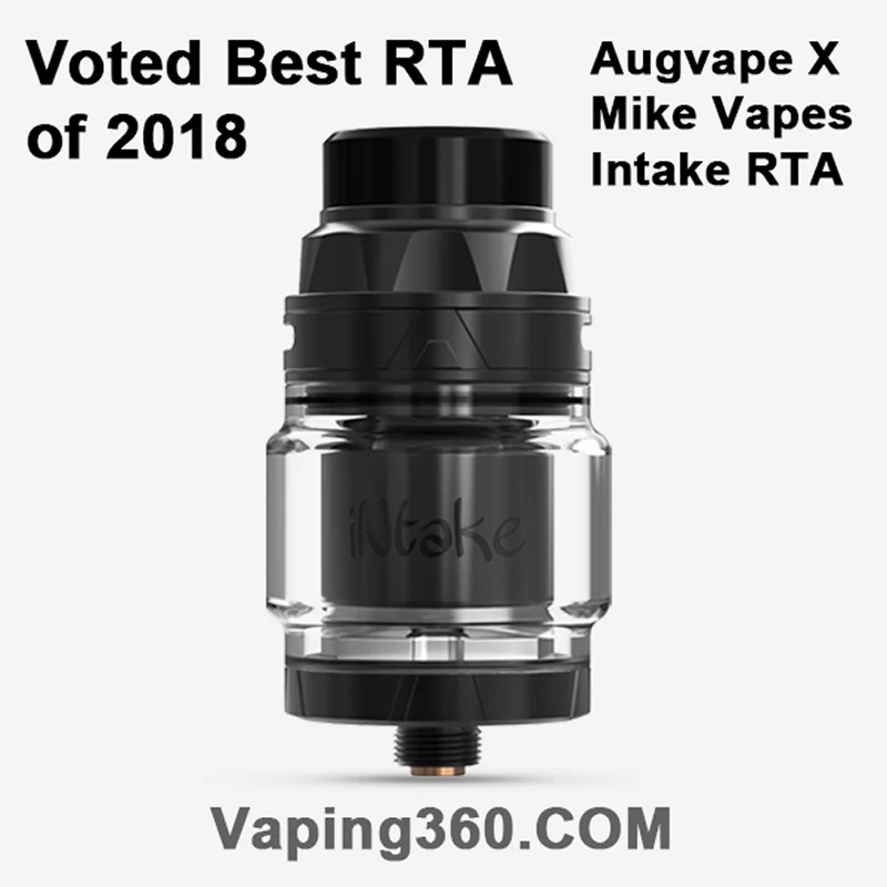 Augvape Впускной RTA бак 4,2 мл электронная сигарета распылитель герметичный нижний поток воздуха прямо в катушку одной катушки 24 мм RTA танк