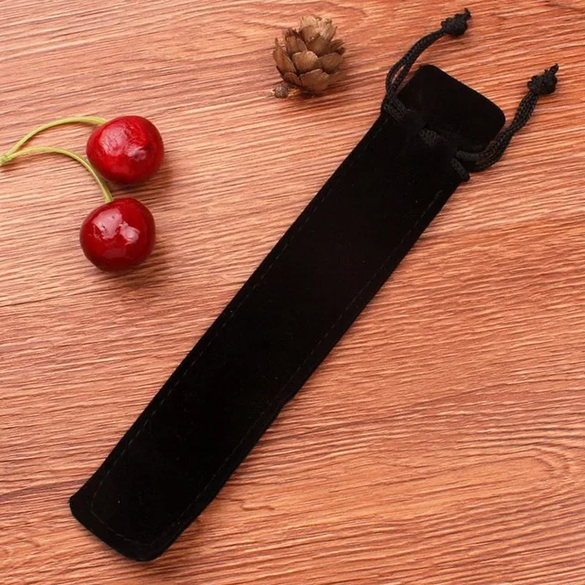 pen bag 20 цветов кристальная шариковая ручка модный креативный Стилус для письма канцелярская ручка для офисов и школ шариковая ручка черный синий - Цвет: pen bag